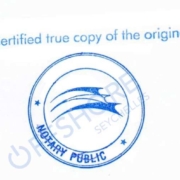 Notariële documenten door een notaris op de Seychellen